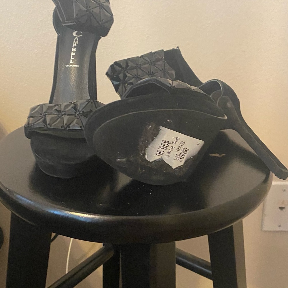 Sexy black heels